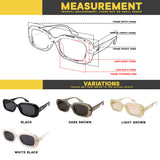 Peculiar Eyewear MIA Oval Anti Radiation Sunglasses Replaceable Lenses for Men and Women