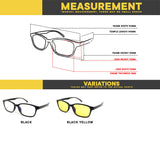 Peculiar Eyewear Lite XANDER Rectangle Anti Radiation Sunglasses Replaceable Lenses for Men and Women