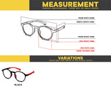 Peculiar Eyewear Kids Lite BRAD Round Anti Radiation Sunglasses Replaceable Lens for Men and Women