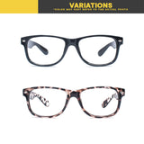 Peculiar Eyewear Lite BOSS Square Anti Radiation Sunglasses Replaceable Lenses for Men and Women