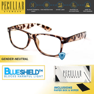 Peculiar Eyewear Lite BOSS Square Anti Radiation Sunglasses Replaceable Lenses for Men and Women