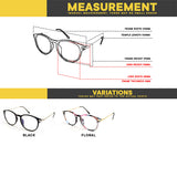 Peculiar Eyewear Lite SARAH Round Anti Radiation Sunglasses Replaceable Lenses for Men and Women