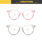 Peculiar Eyewear Lite ANDY Round Anti Radiation Sunglasses Replaceable Lenses for Men and Women