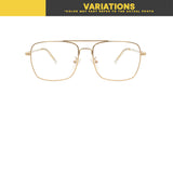 Peculiar Eyewear Lite Ces CLASSY BABY Aviator Anti Radiation Sunglasses Replaceable Lenses Men and Women