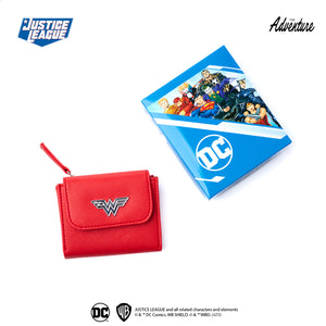 Peculiar X Adventure Bag DC Collection Justice League Coin Purse Wallet Lilith-Catwoman-Wonder Woman