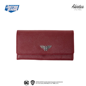 Peculiar x Adventure Bag DC Collection Justice League Long Wallet Dew
