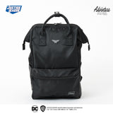 Peculiar x Adventure DC Justice League Black Collection Nylon Backpack Elliot