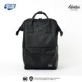 Peculiar x Adventure DC Justice League Black Collection Nylon Backpack Elliot