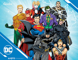 Peculiar x Adventure Justice League Collection Weekender Duffle Travel Bag Geo