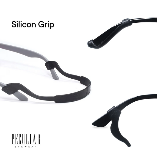 Peculiar Silicon Grip-Grip White-Hook White-Strap Pink-Strap Sky Blue