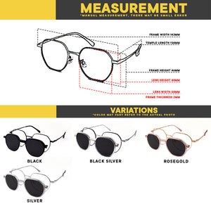Peculiar Jee Deco Frame Anti-Radiation UV400 Magnetic Clip On Polarized Sunglasses Lens Replaceable Lenses Computer Eyewear for Men and Women