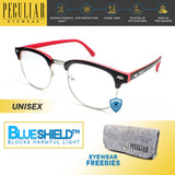 Peculiar BASIC Anti-Radiation Computer Replaceable Eyewear Metal Acetate Women and Men