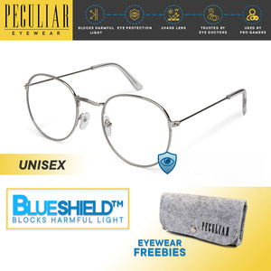 Peculiar BASIC Anti-Radiation Computer Replaceable Eyewear Metal Women and Men