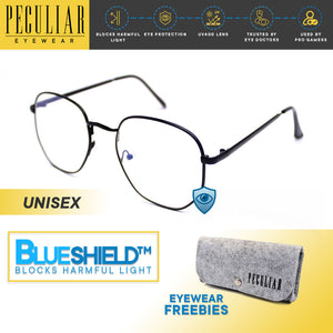 Peculiar BASIC Anti-Radiation Computer Replaceable Eyewear Metal Women and Men