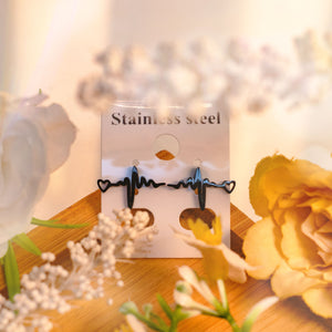 Peculiar Phanes Jewelry Heat Beat Mini Stainless Steel Stud Earring