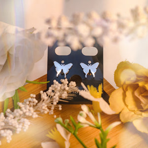 Peculiar Jewelry Spring Butterfly Stainless Steel Stud Earring