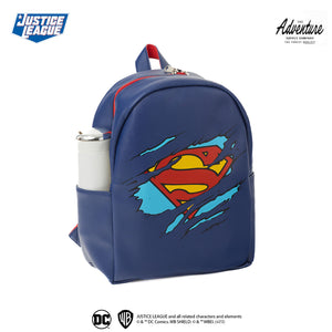 Peculiar x Adventure DC Comics Collection Leather Backpack Shin - Superman