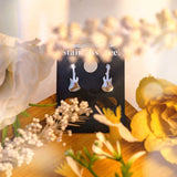 Peculiar Jewelry Musician's Guitar Stainless Steel Stud Earring