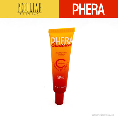 Peculiar Eyewear x PHERA UV400 Protection Sunscreen SPF60 PA++++ for Men and Women