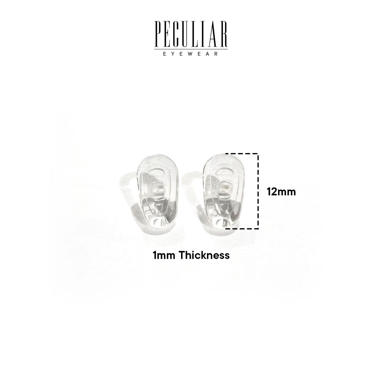 Peculiar Eyewear Silicone NosePads Replaceable