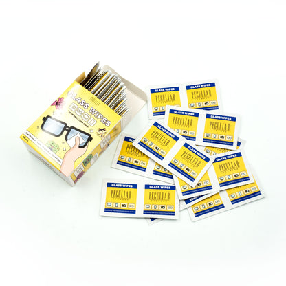 Peculiar Eyewear Glass Wipes Dust Eyeglasses Cleaner Degreaser Non-Toxic Quick Dry