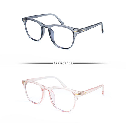 Peculiar Hale Square Anti Radiation Glasses Anti Radiation Eyeglass for Woman Men Replaceable Lens