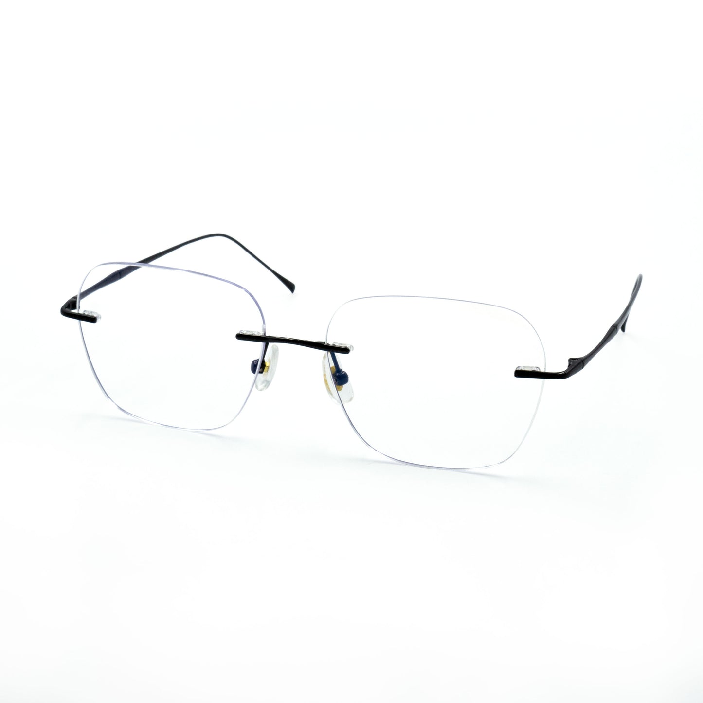 Peculiar Amari Titanium Alloy Rimless