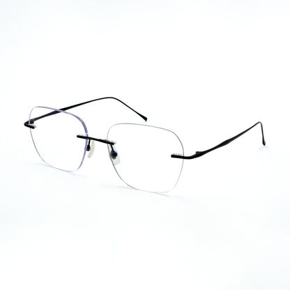 Peculiar Amari Titanium Alloy Rimless