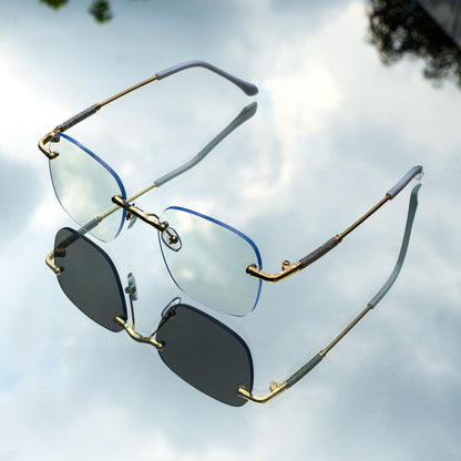 Peculiar Aura Alloy Rimless