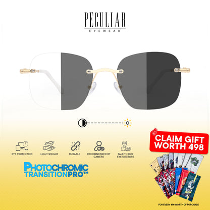 Peculiar Aura Alloy Rimless