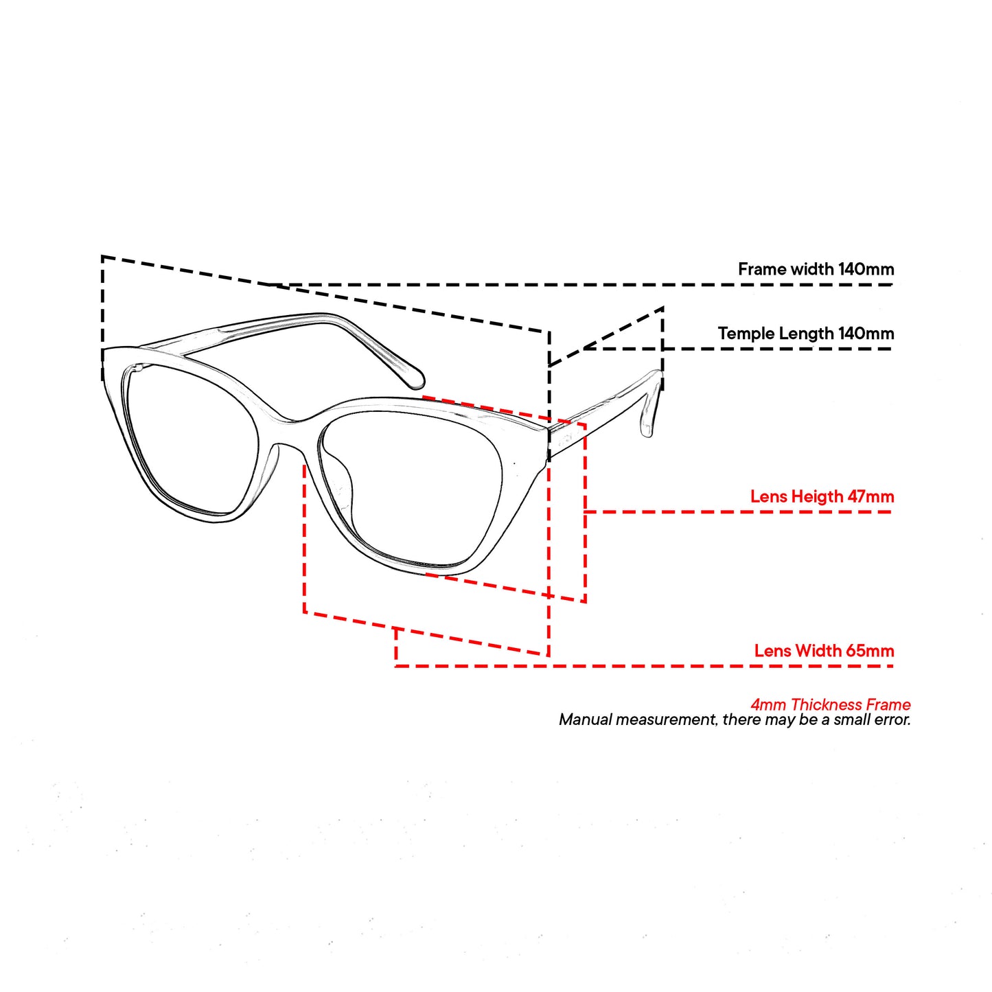 Peculiar Nero Cat Eye Acetate Steel Computer Glasses Anti Radiation Eyeglass Replaceable Men Women