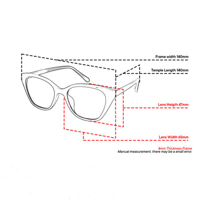 Peculiar Nero Cat Eye Acetate Steel Computer Glasses Anti Radiation Eyeglass Replaceable Men Women