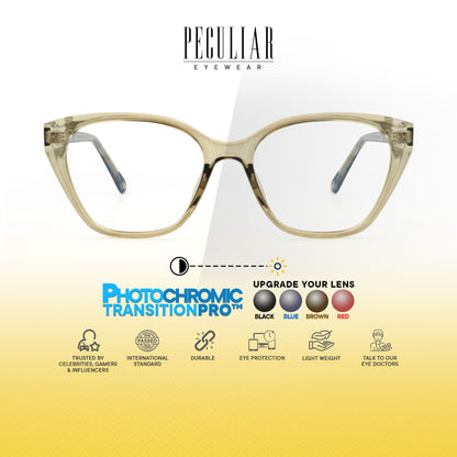 Peculiar Nero Cat Eye Acetate Steel Computer Glasses Anti Radiation Eyeglass Replaceable Men Women