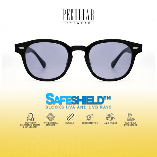 Peculiar Vega Square Acetate Computer Glasses AntiRadiation Eyeglass Sunglass Replaceable Men Women