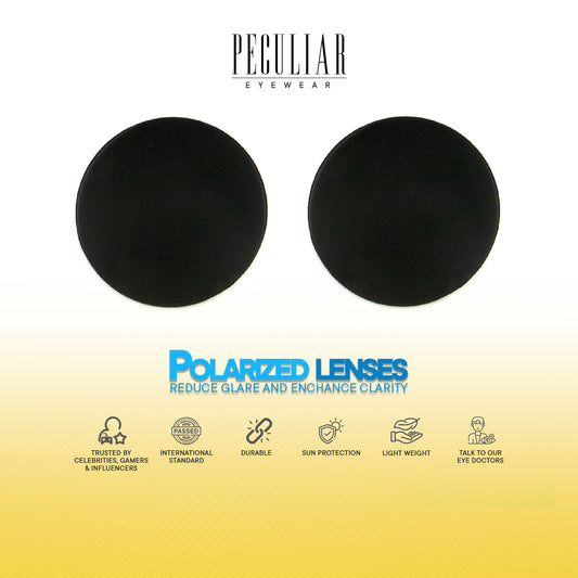 Peculiar Polarized Lens Upgrade (Lens Only) - Sunglasses Non-Graded Lens for Women and Men