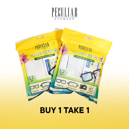 Peculiar Buy 1 Take 1 Anti-Fog Glass Wipes Wipes with Nano-Technology Cleaner Degreaser Non-Toxic Quick Dry Dust removal, quick drying, high definition, Disposable Eyeglasses Cleaning Dry Cleaning Wipes Lens Cleaning Tissue Screen Remove Dust