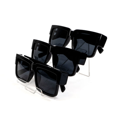 Peculiar Eyewear 3-Tier Acrylic Angle Eyewear Display Stand Rack Organizer Eyeglass Sunglass