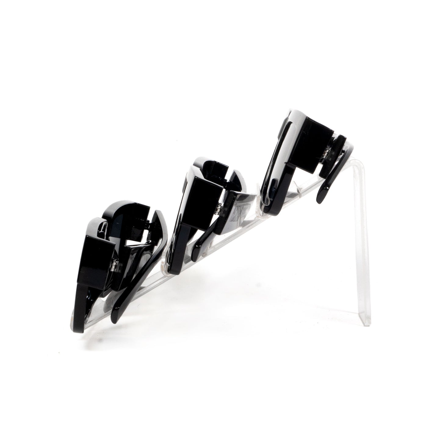 Peculiar Eyewear 3-Tier Acrylic Angle Eyewear Display Stand Rack Organizer Eyeglass Sunglass