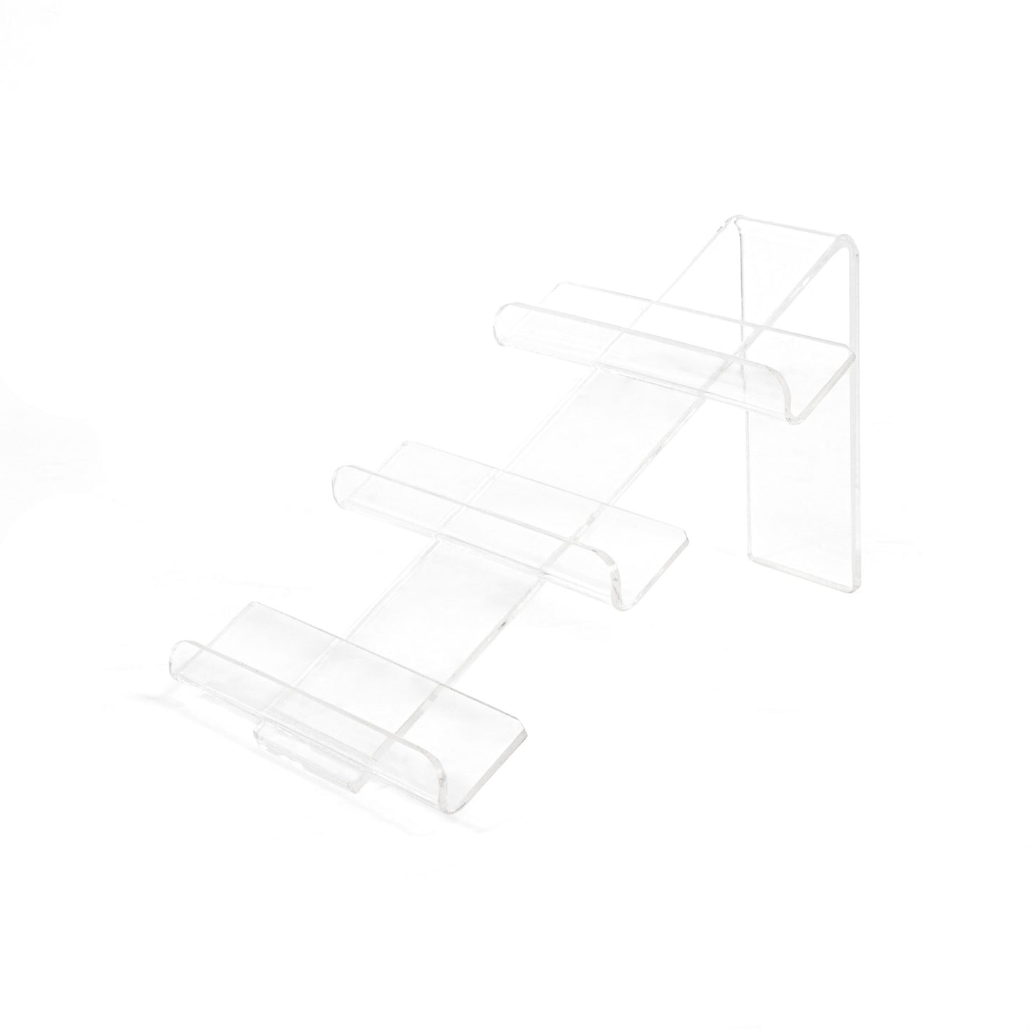 Peculiar Eyewear 3-Tier Acrylic Angle Eyewear Display Stand Rack Organizer Eyeglass Sunglass