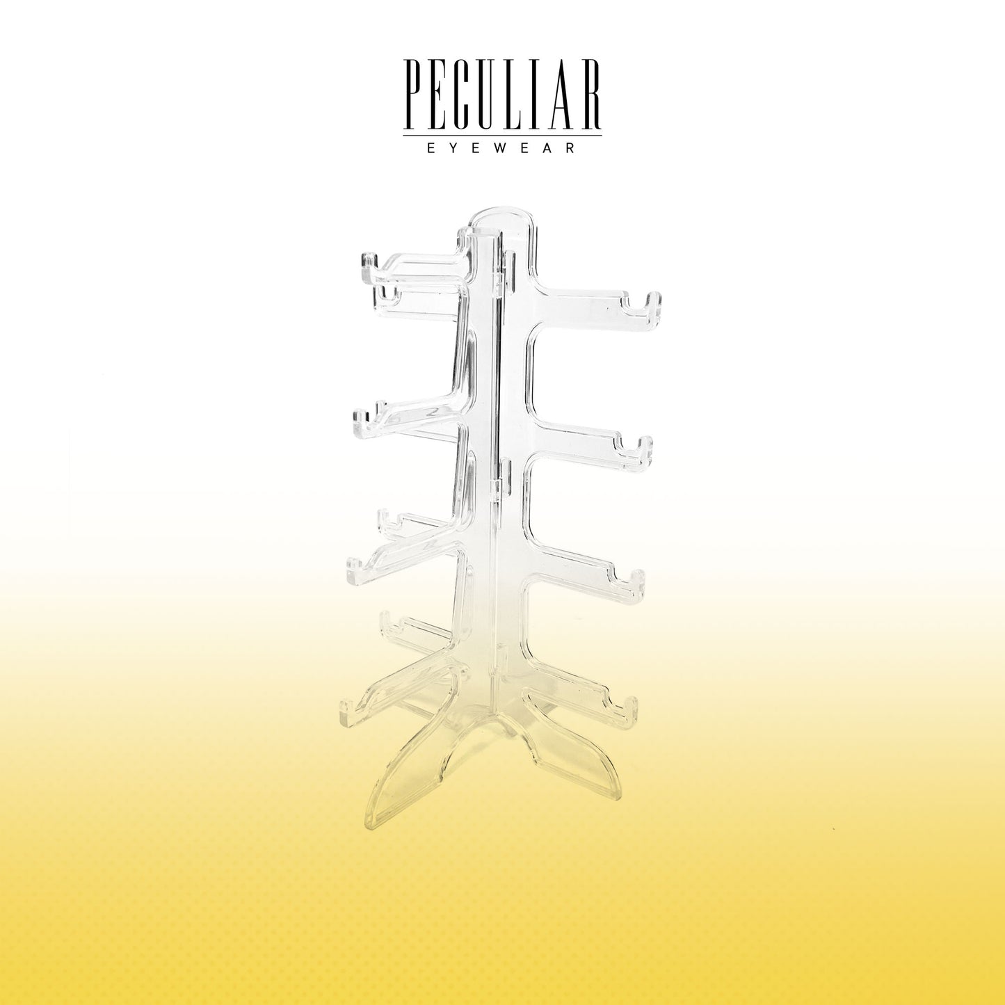 Peculiar Eyewear Acrylic Tree Eyewear Display Stand Rack Organizer Eyeglass Sunglass