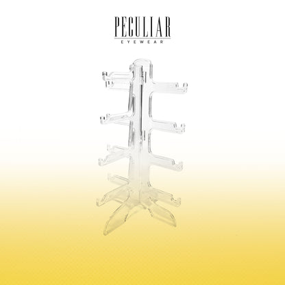 Peculiar Eyewear Acrylic Tree Eyewear Display Stand Rack Organizer Eyeglass Sunglass