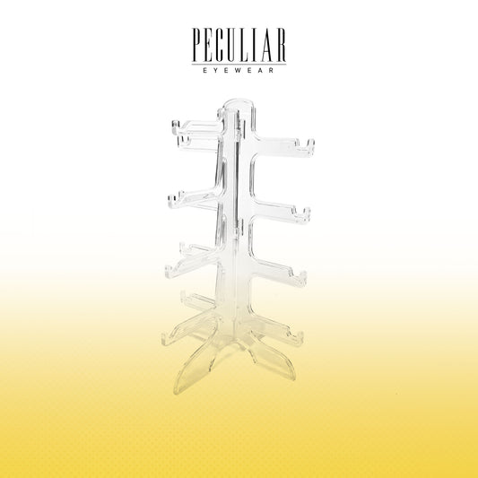 Peculiar Eyewear Acrylic Tree Eyewear Display Stand Rack Organizer Eyeglass Sunglass