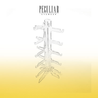 Peculiar Eyewear Acrylic Tree Eyewear Display Stand Rack Organizer Eyeglass Sunglass