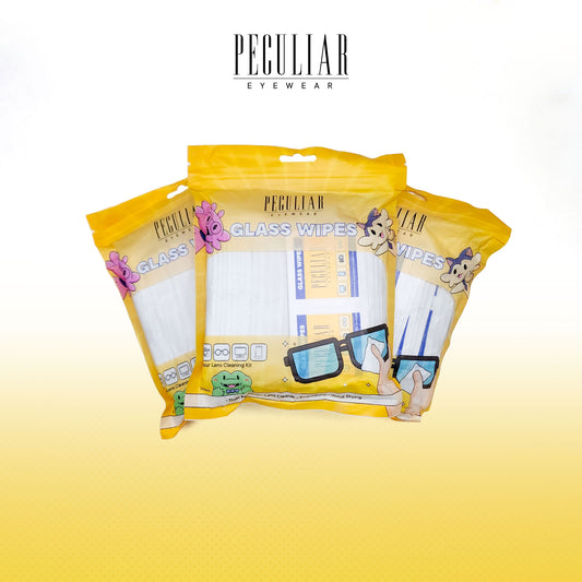 Peculiar Glass Wipes 3 Set Bundle with Nano-Technology Cleaner Degreaser Non-Toxic Quick Dry Dust removal, quick drying, high definition, Disposable Eyeglasses Cleaning Dry Cleaning Wipes Lens Cleaning Tissue Screen Remove Dust
