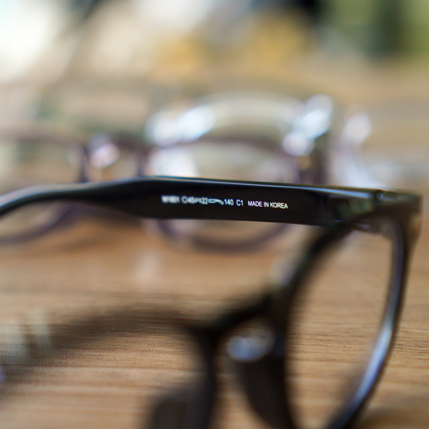 Peculiar Dara Round Korean BIO-Plastic Super Flex Computer Anti-Radiation Replaceable Lens Eyeglasses