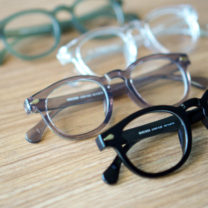 Peculiar Dara Round Korean BIO-Plastic Super Flex Computer Anti-Radiation Replaceable Lens Eyeglasses