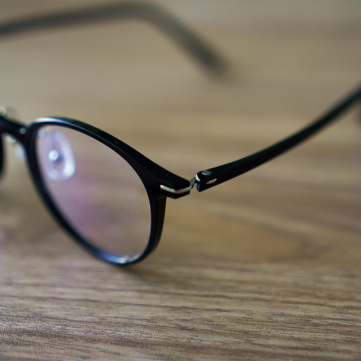 Peculiar Jia Round Korean BIO-Plastic Super Flex Computer Anti-Radiation Replaceable Lens Eyeglasses