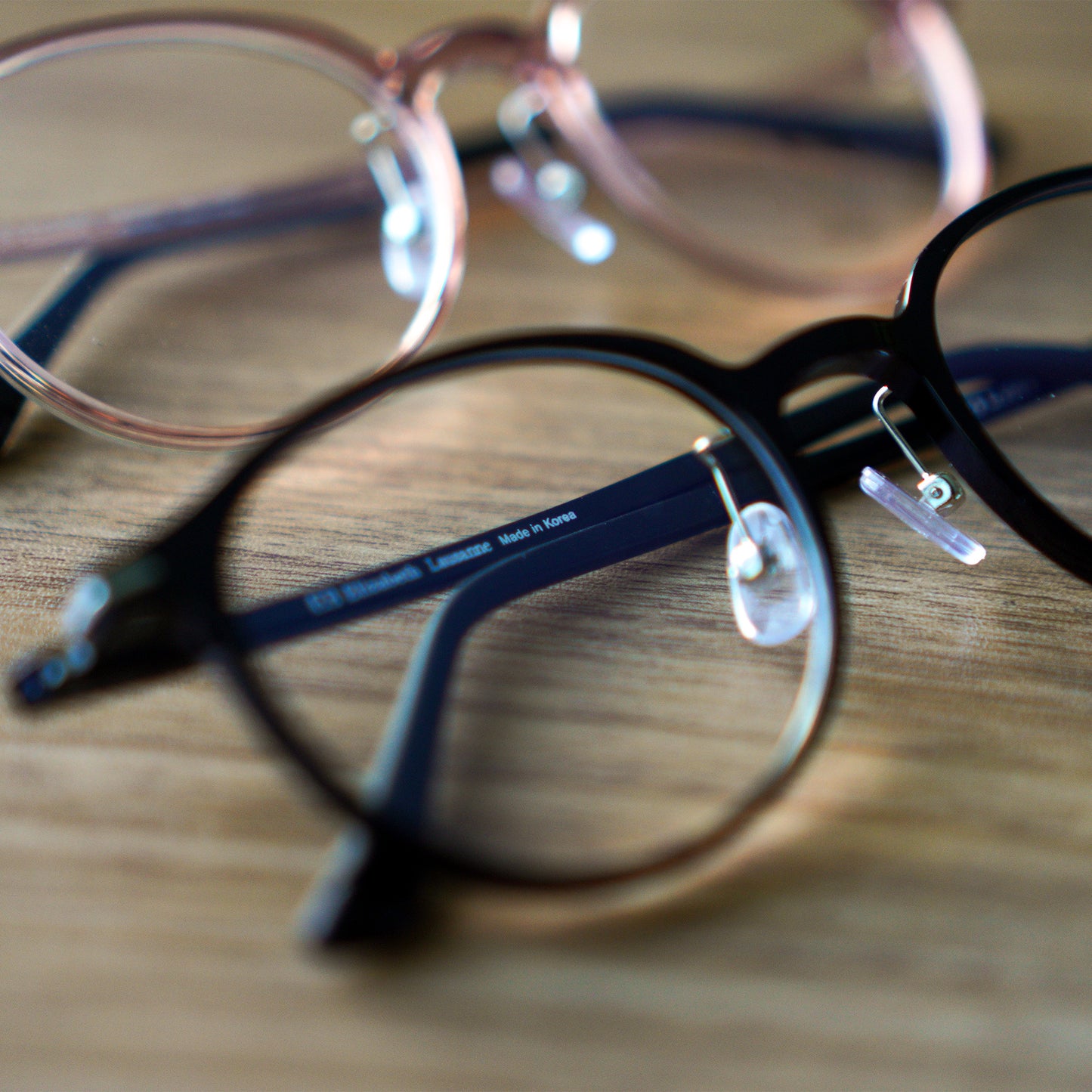 Peculiar Jia Round Korean BIO-Plastic Super Flex Computer Anti-Radiation Replaceable Lens Eyeglasses