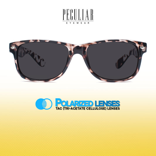 Peculiar Boss Square Acetate Sunglasses Polarized TAC UV400 & Anti-Rad Lenses Replaceable Frames for Men & Women