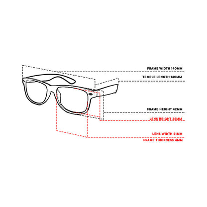 Peculiar Boss Square Acetate Sunglasses Polarized TAC UV400 & Anti-Rad Lenses Replaceable Frames for Men & Women